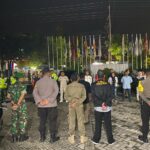 TNI-Polri di Lamongan Patroli Gabungan, Sambang KPU dan Bawaslu