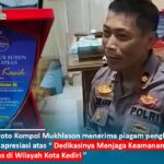 Luar Biasa ! Kompol Mukhlason Kembali Terima Piagam Penghargaan Sebagai Bentuk Apresiasi Positif