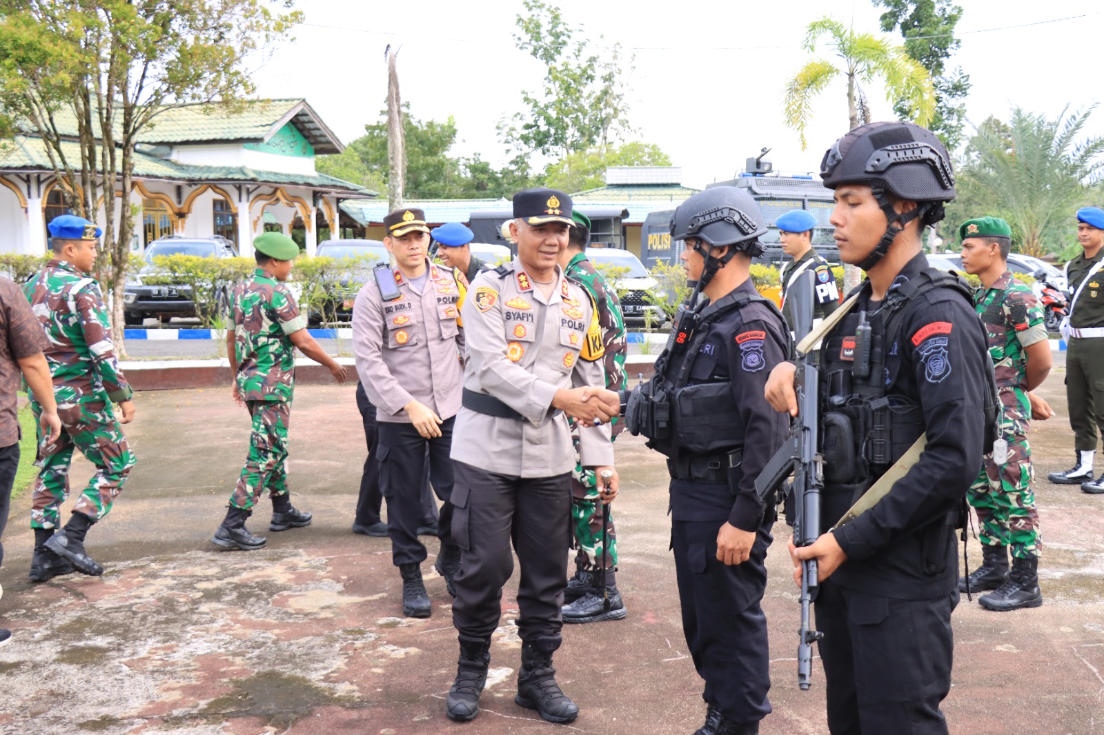 Pelepasan Personel BKO, Ini yang Disampaikan Kapolres Melawi