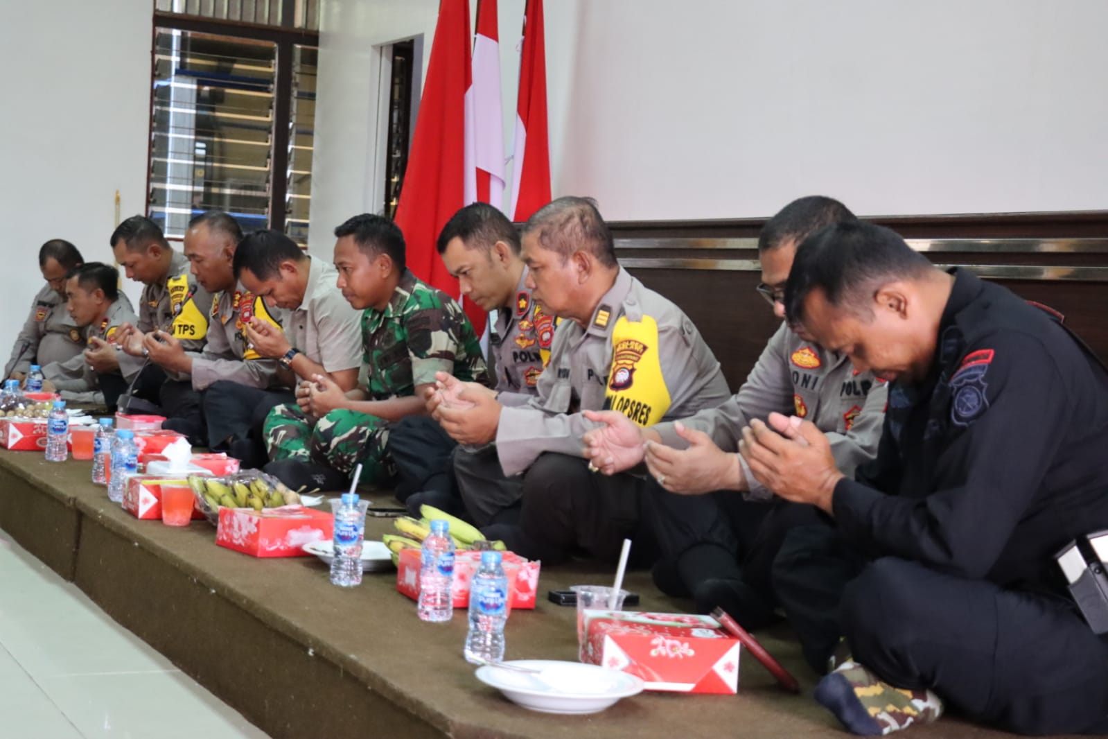 Wujud Syukur Atas Pelaksanaan Pengamanan Pemilu 2024, Polres Melawi Gelar Silaturahmi dan Syukuran Bersama