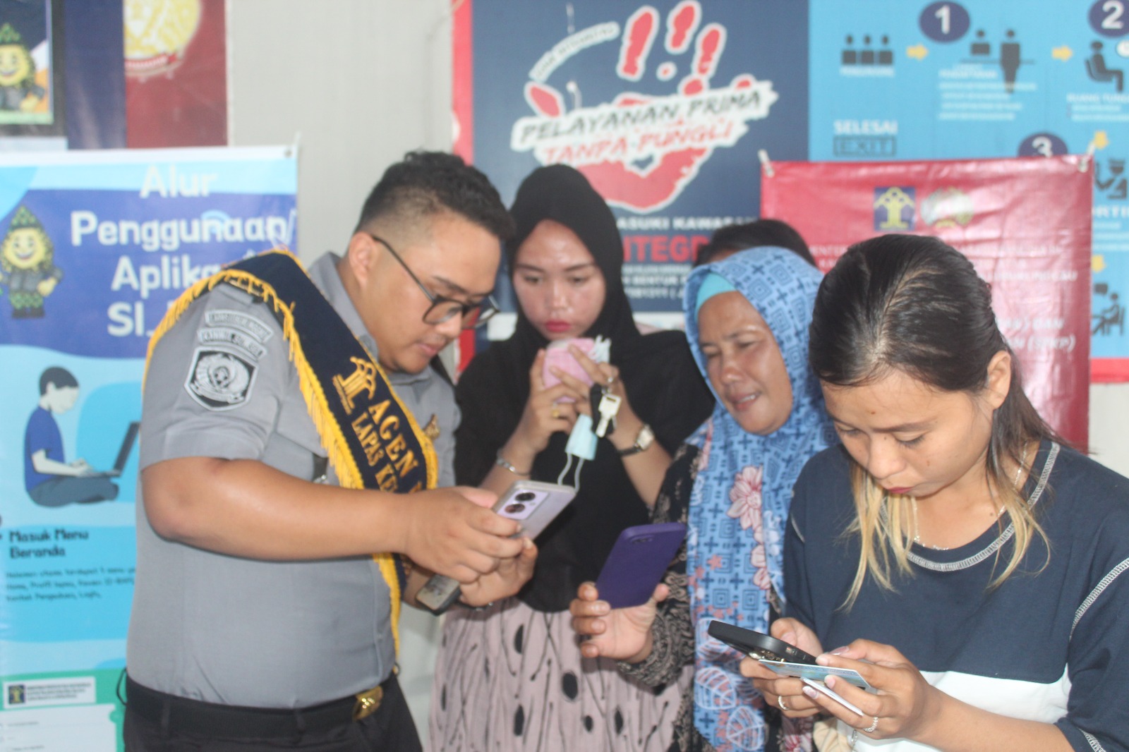 Launching Aplikasi “SI-RAPI”, Lapas Lubuklinggau Berikan Pelayanan Informasi Kepada Masyarakat