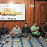 Ngobrol Bareng Pak Kapolsek Pesantren Polres Kediri Kota di Lokasi Wisata Sumber Banteng, Ini yang Dibahas !