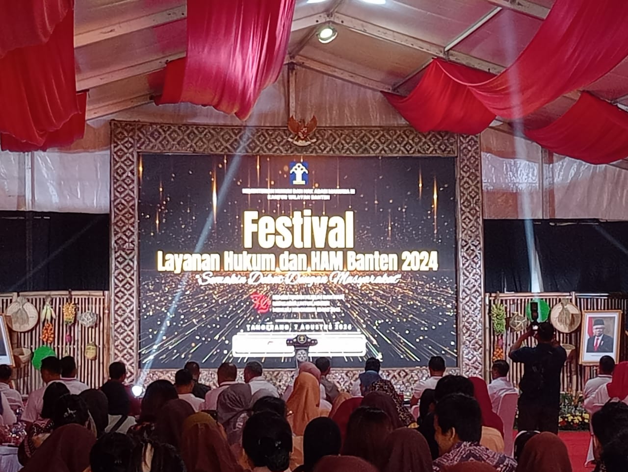 Kanwil Banten di Festival Layanan Hukum dan HAM 2024, Semakin Dekat Dengan Masyarakat