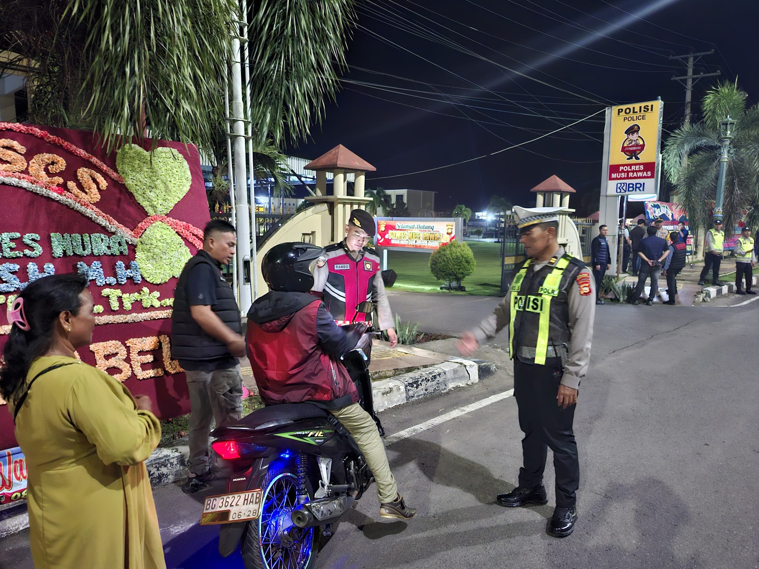 Jaga Kamtibmas Kondusif Jelang Pungra, Polres Musi Rawas Gelar KRYD Skala Besar Bersama Polisi Militer