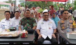 KaPolres Lubuklinggau AKBP BOBBY KUSUMA WARDHANA Mendukung Ketahanan Pangan Secara Serentak Zoom Meeting Dihadiri Polri Panglima TNI Mentri Pertanian Serta Menteri